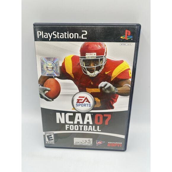 NCAA Football 07 Sony PlayStation 2 PS2 EA Sports Complete Tested Working - Picture 1 of 9